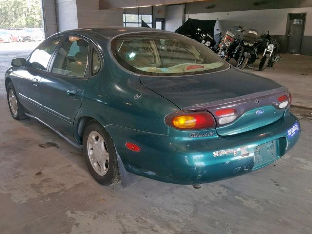 1FALP52U4TG316721 - 1996 FORD TAURUS GL GREEN photo 3