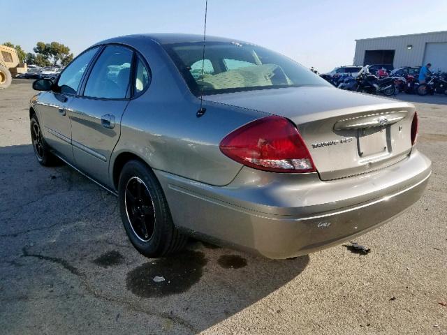 1FAFP55S54A162855 - 2004 FORD TAURUS SES GRAY photo 3