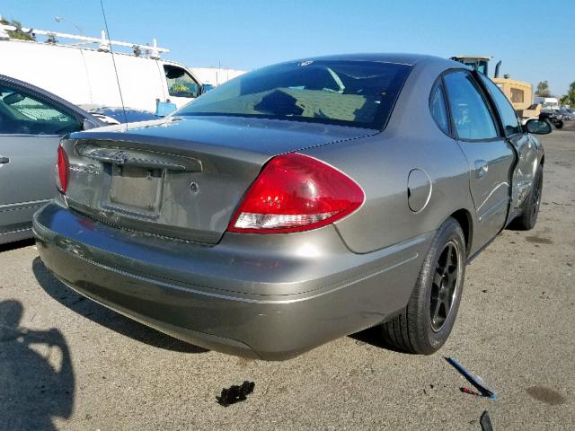 1FAFP55S54A162855 - 2004 FORD TAURUS SES GRAY photo 4