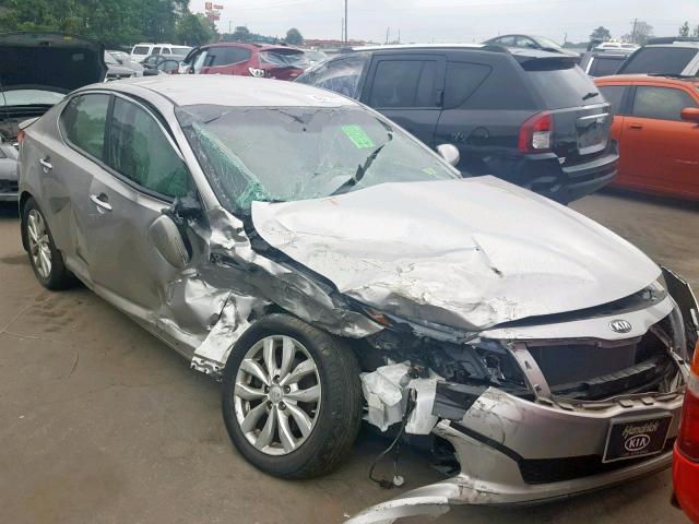 5XXGN4A76EG326300 - 2014 KIA OPTIMA EX SILVER photo 1