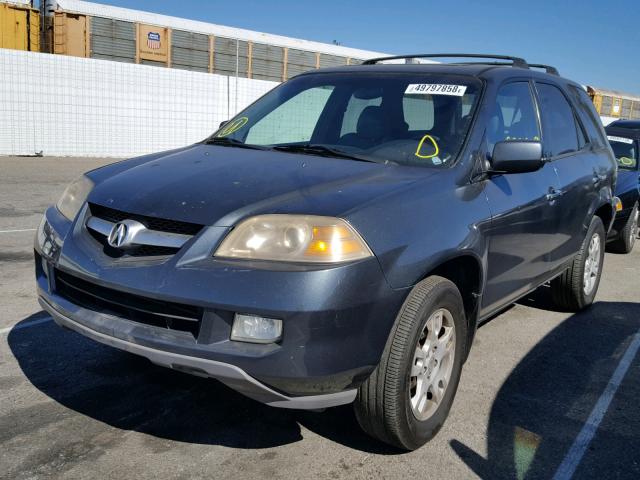 2HNYD18894H501648 - 2004 ACURA MDX TOURIN BLUE photo 2