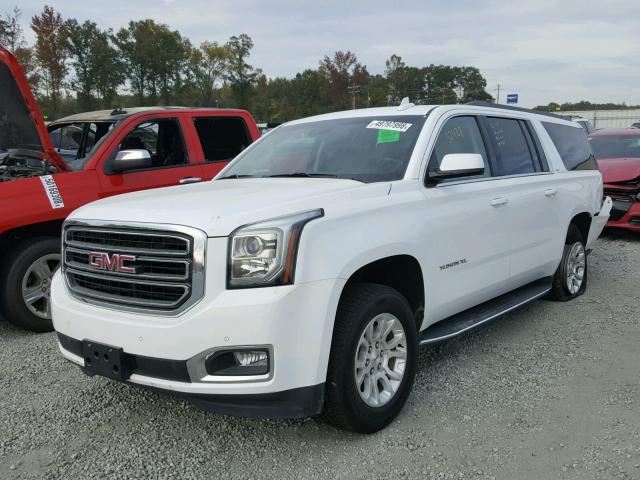 1GKS1GKC5HR181470 - 2017 GMC YUKON XL C WHITE photo 2