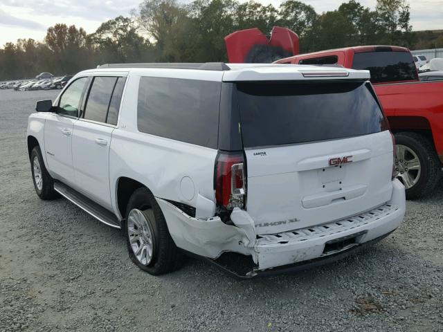 1GKS1GKC5HR181470 - 2017 GMC YUKON XL C WHITE photo 3