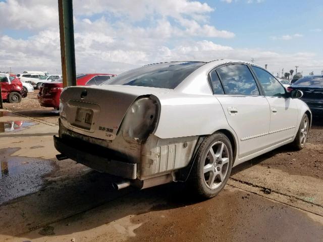 1N4BL11DX2C150535 - 2002 NISSAN ALTIMA SE WHITE photo 4