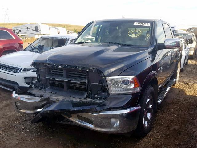 1C6RR7NT1ES446623 - 2014 RAM 1500 LARAM BLACK photo 2