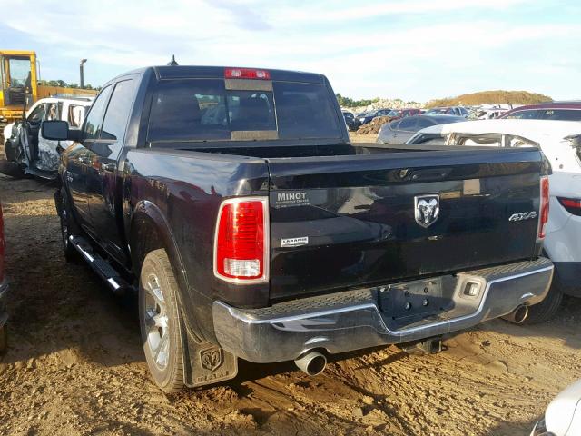 1C6RR7NT1ES446623 - 2014 RAM 1500 LARAM BLACK photo 3