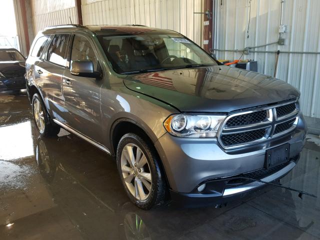 1C4RDJDG8DC509251 - 2013 DODGE DURANGO CR GRAY photo 1