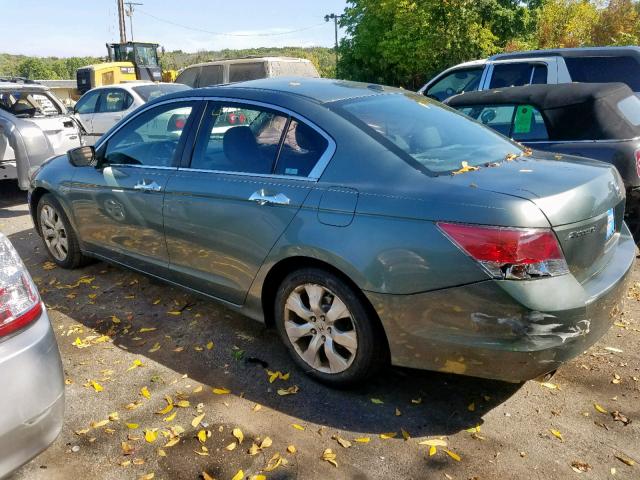 5KBCP36899B501282 - 2009 HONDA ACCORD EXL TEAL photo 3