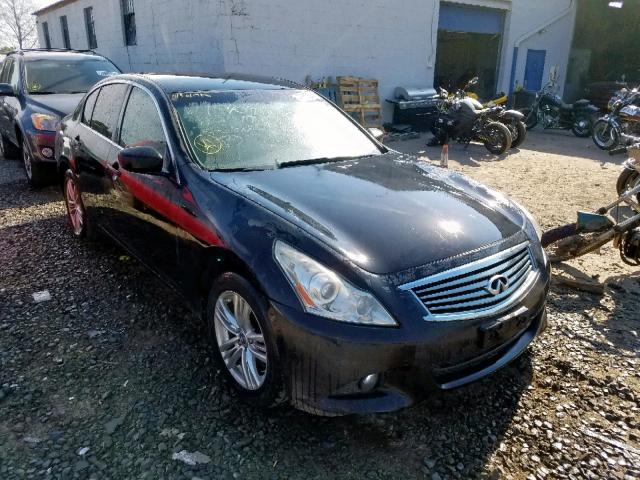 JN1DV6AR2BM652877 - 2011 INFINITI G25 BLACK photo 1