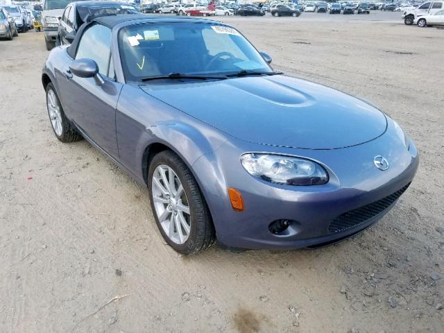 JM1NC25F560108919 - 2006 MAZDA MX-5 MIATA SILVER photo 1