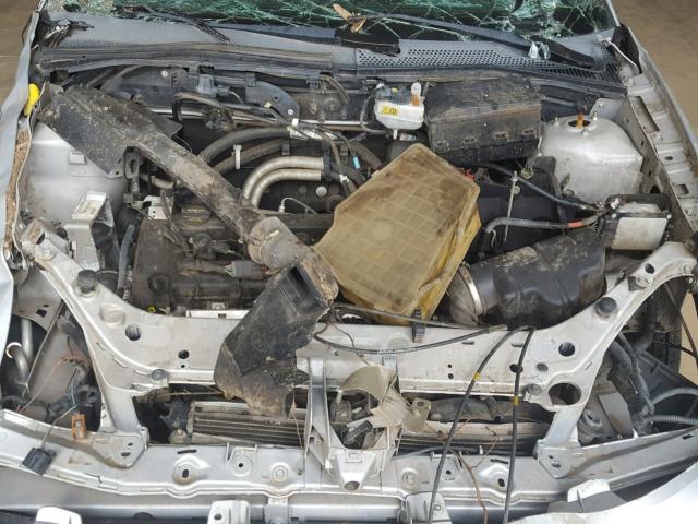 1FAFP34N57W351819 - 2007 FORD FOCUS ZX4 SILVER photo 7