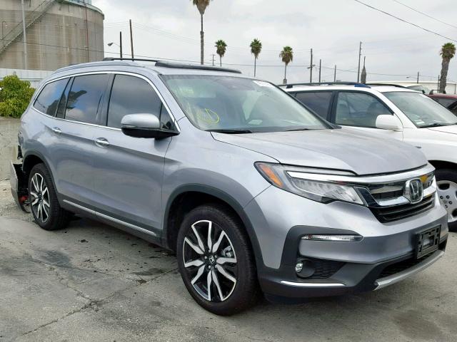 5FNYF6H02KB056695 - 2019 HONDA PILOT ELIT SILVER photo 1