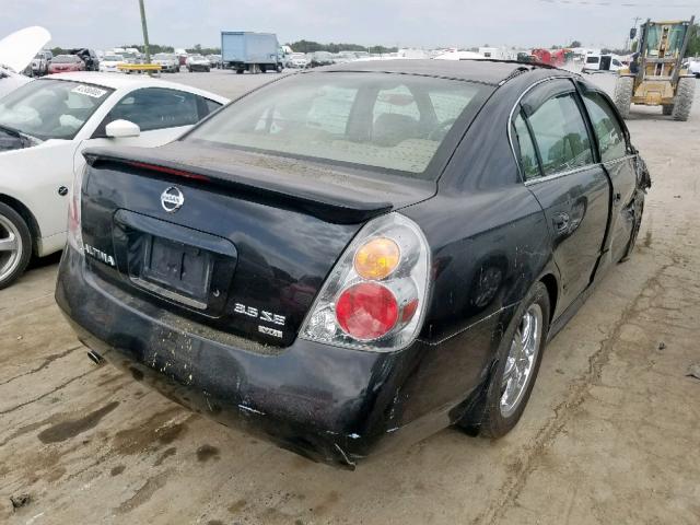 1N4BL11DX3C270191 - 2003 NISSAN ALTIMA SE BLACK photo 4