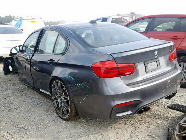 WBS8M9C51H5G83775 - 2017 BMW M3 GRAY photo 3