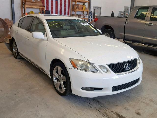 JTHBH96S965020367 - 2006 LEXUS GS 300 WHITE photo 1