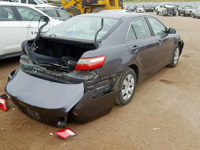 4T1BE46K57U712416 - 2007 TOYOTA CAMRY NEW GRAY photo 4