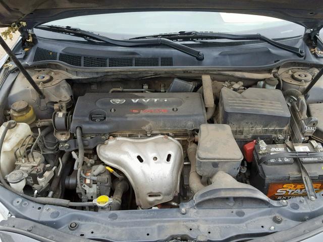 4T1BE46K57U712416 - 2007 TOYOTA CAMRY NEW GRAY photo 7