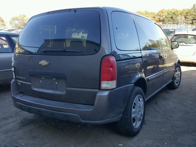 1GNDU23W18D179307 - 2008 CHEVROLET UPLANDER L Qəhvəyi foto 4