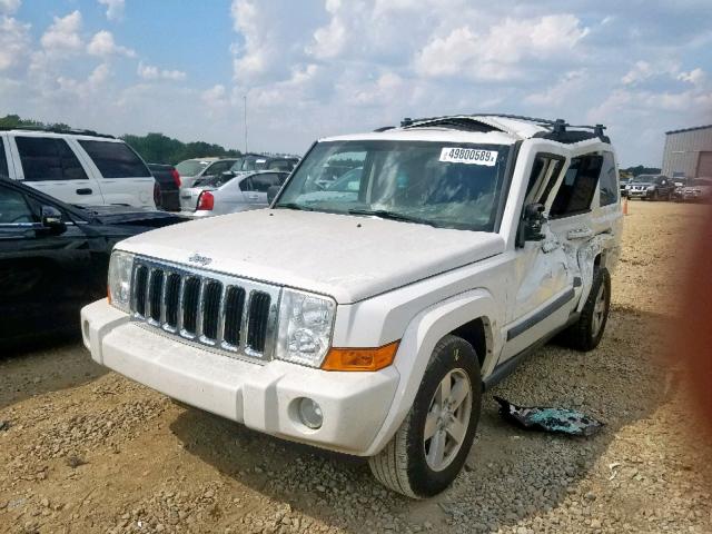 1J8HH48N78C151472 - 2008 JEEP COMMANDER 白色 照片 2