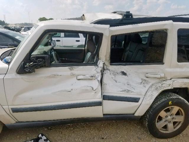 1J8HH48N78C151472 - 2008 JEEP COMMANDER 白色 照片 9