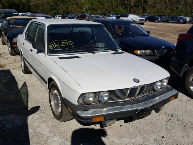 WBADC740XF0650195 - 1985 BMW 535 I WHITE photo 1