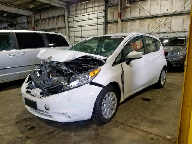 3N1CE2CP4GL399028 - 2016 NISSAN VERSA NOTE WHITE photo 2