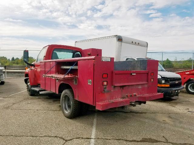 1GBE4C1968F400389 - 2008 CHEVROLET C4500 C4C0 RED photo 3