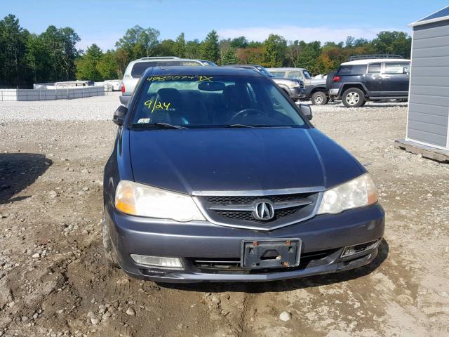 19UUA566X3A077708 - 2003 ACURA 3.2TL GRAY photo 9