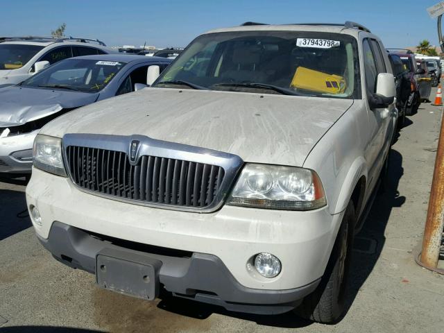 5LMEU78H33ZJ24561 - 2003 LINCOLN AVIATOR 奶油色 照片 2