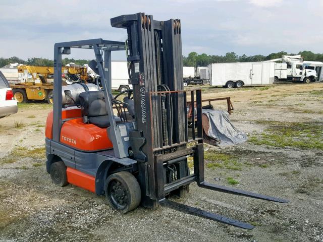 79627 - 2008 TOYOTA FORKLIFT ORANGE photo 1