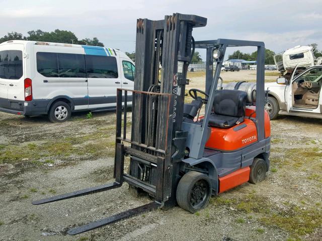 79627 - 2008 TOYOTA FORKLIFT ORANGE photo 2