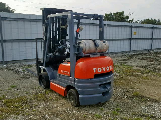 79627 - 2008 TOYOTA FORKLIFT ORANGE photo 3