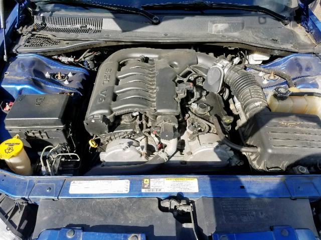 2C3LA53V49H575391 - 2009 CHRYSLER 300 TOURIN BLUE photo 7