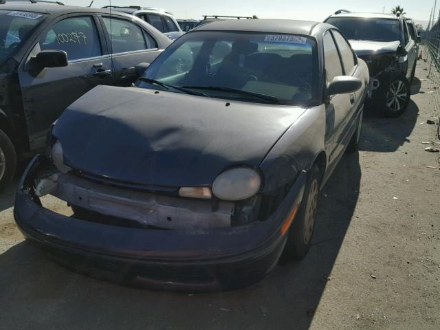 1B3ES47C5WD668273 - 1998 DODGE NEON HIGHL PURPLE photo 2