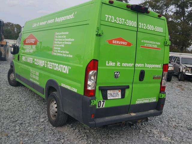 3C6URVJG0GE105873 - 2016 RAM PROMASTER 绿色 照片 3