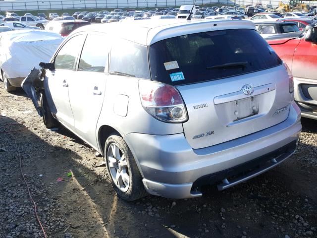 2T1LR30E15C322224 - 2005 TOYOTA COROLLA MA SILVER photo 3