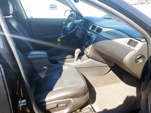 2G1WD58C379244499 - 2007 CHEVROLET IMPALA SUP შავი ფოტო 5