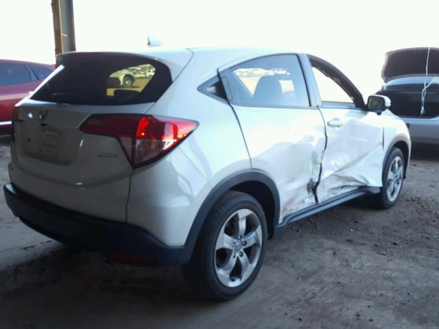 3CZRU6H56GM709130 - 2016 HONDA HR-V EX WHITE photo 4