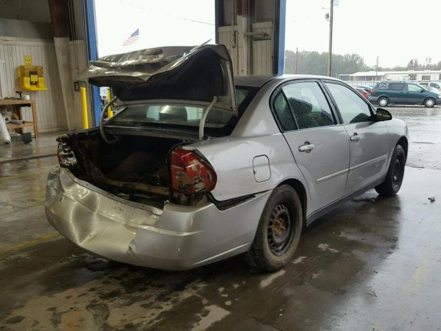 1G1ZS58F97F240378 - 2007 CHEVROLET MALIBU LS 银色 照片 4