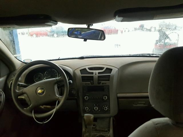 1G1ZS58F97F240378 - 2007 CHEVROLET MALIBU LS 银色 照片 9