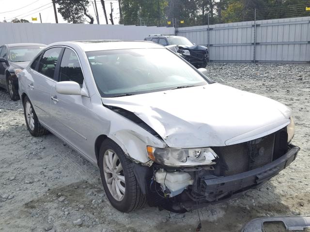 KMHFC46F16A059982 - 2006 HYUNDAI AZERA SE SILVER photo 1