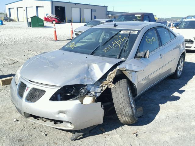 1G2ZH57N184127881 - 2008 PONTIAC G6 GT SILVER photo 2