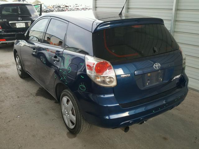 2T1KR32E77C658133 - 2007 TOYOTA COROLLA MA BLUE photo 3