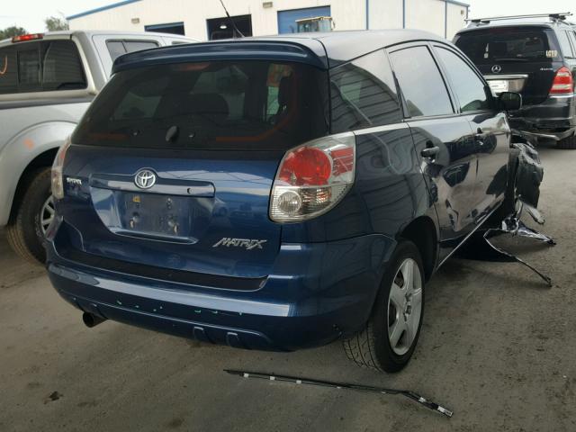 2T1KR32E77C658133 - 2007 TOYOTA COROLLA MA BLUE photo 4