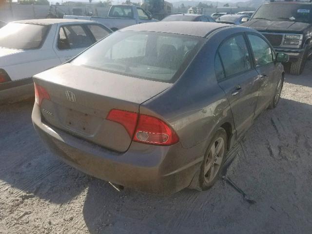 1HGFA16836L014638 - 2006 HONDA CIVIC EX CHARCOAL photo 4