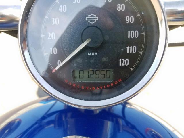 1HD1CT319FC402168 - 2015 HARLEY-DAVIDSON XL1200 C BLUE photo 8