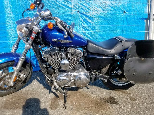 1HD1CT319FC402168 - 2015 HARLEY-DAVIDSON XL1200 C BLUE photo 9