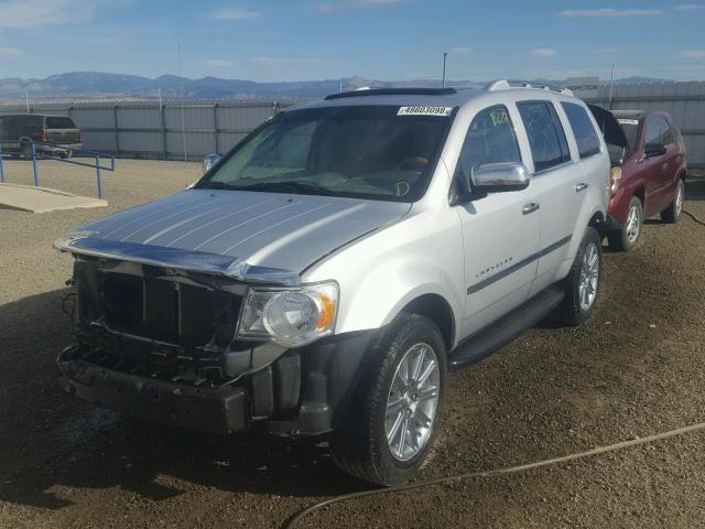 1A8HW58247F534719 - 2007 CHRYSLER ASPEN LIMI SILVER photo 2