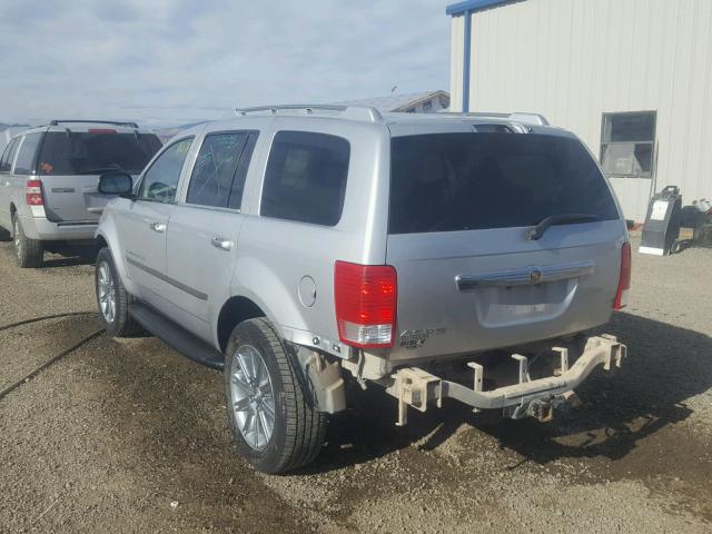 1A8HW58247F534719 - 2007 CHRYSLER ASPEN LIMI SILVER photo 3