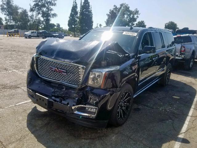 1GKS2JKJ2FR214897 - 2015 GMC YUKON XL D BLACK photo 2